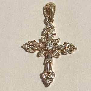 925 silver cross pendant